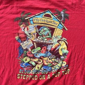Jimmy Buffet grand Turk Flip Flop Repair Shop XXL